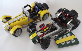 Fan model, not the final product. Photo: Carl Greatrix via Lego